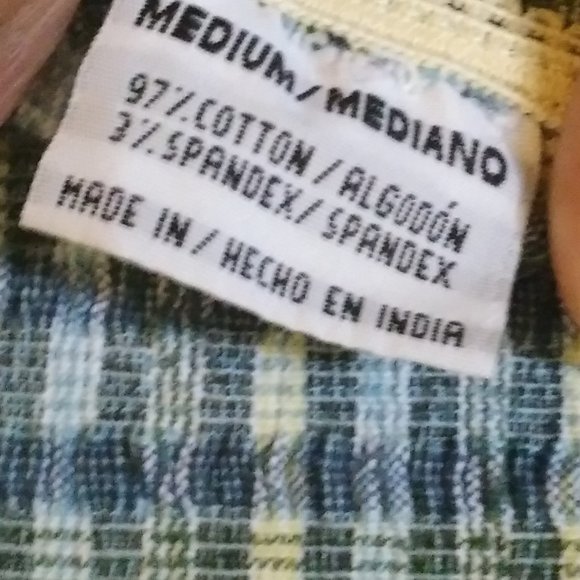 Vintage Madras Stretchy Spaghetti Straps Tank Top - Picture 13 of 13